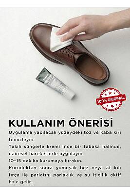 Collonil Tuna Waterstop Besleyici ve Su İtici Renksiz Deri Bakım Kremi 75 ml – Badem Yağlı 050 - 4